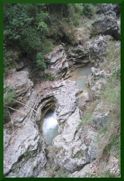 Third photo in a series of seven, of China's wonderful ' rock-scapes.'