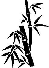 Bamboo gif. to show a flexible and yielding nature.