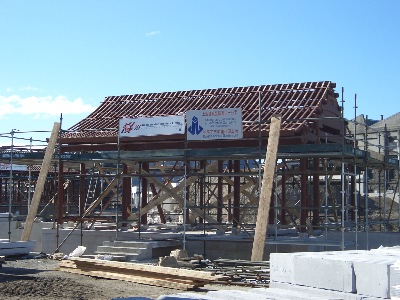 The Entrance Pavilion is making an impression for passers by.