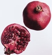 Pomegranate fruit.